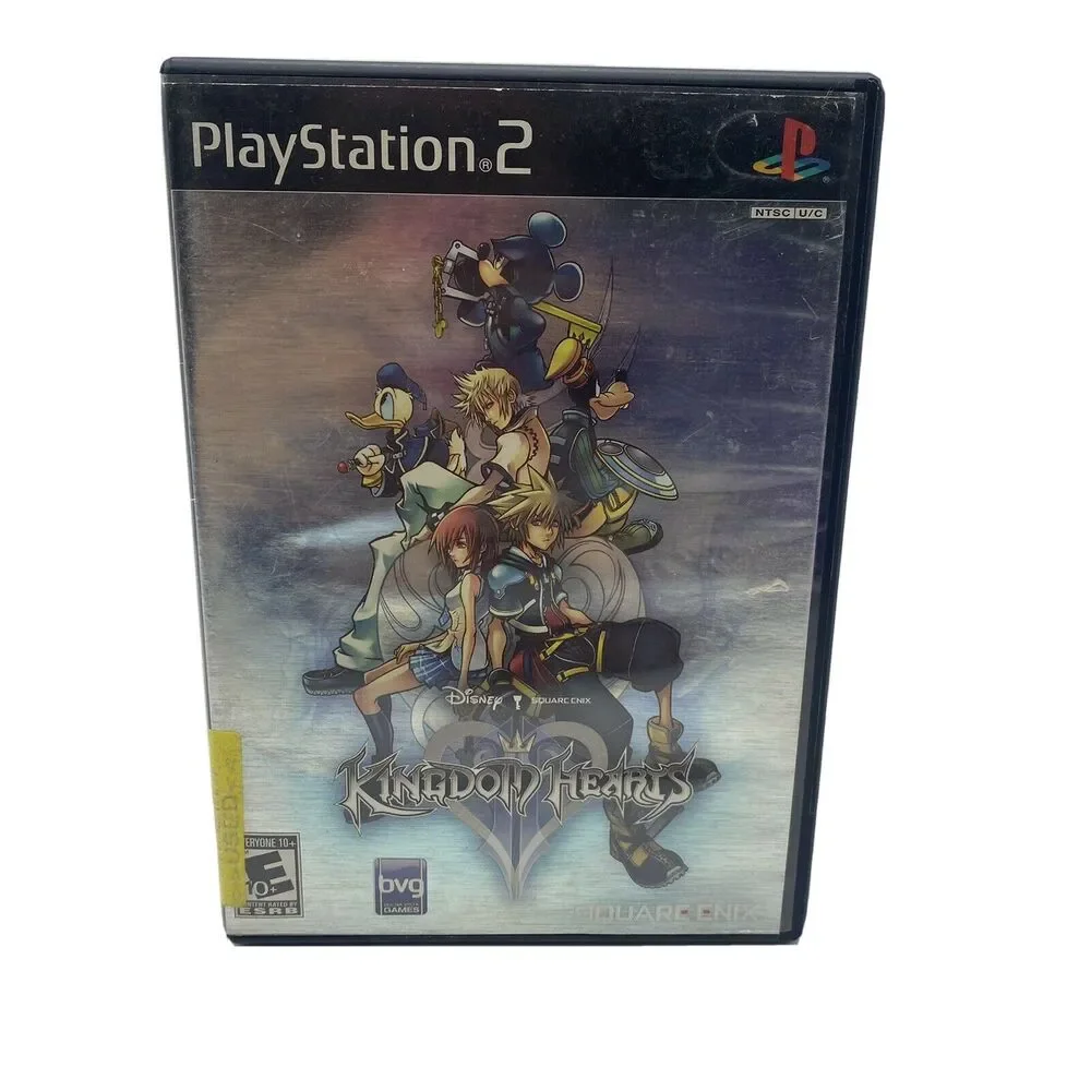 Kingdom Hearts II (PlayStation 2, 2006) Tested Used